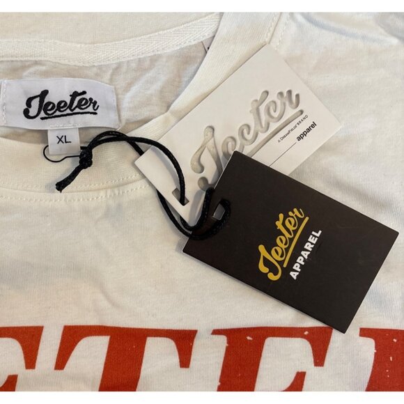 Jeeter Canada Moose Graphic T-Shirt XL White 100% Cotton NEW - Picture 3 of 6